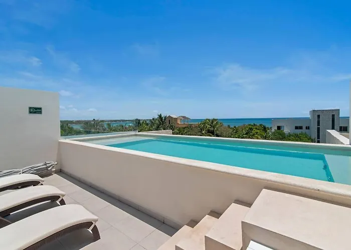 Oceanfront Paradise In Sea View Access * Akumal