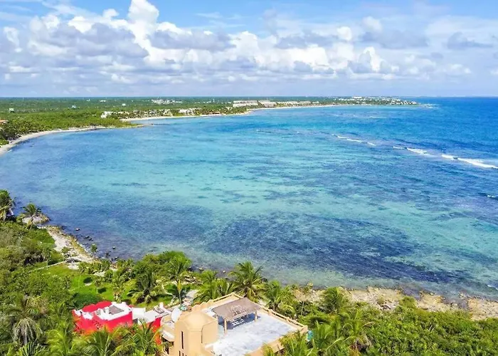 Apartamento Oceanfront Paradise In Sea View Access Akumal